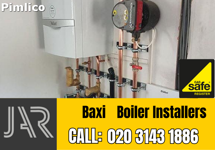 Baxi boiler installation Pimlico