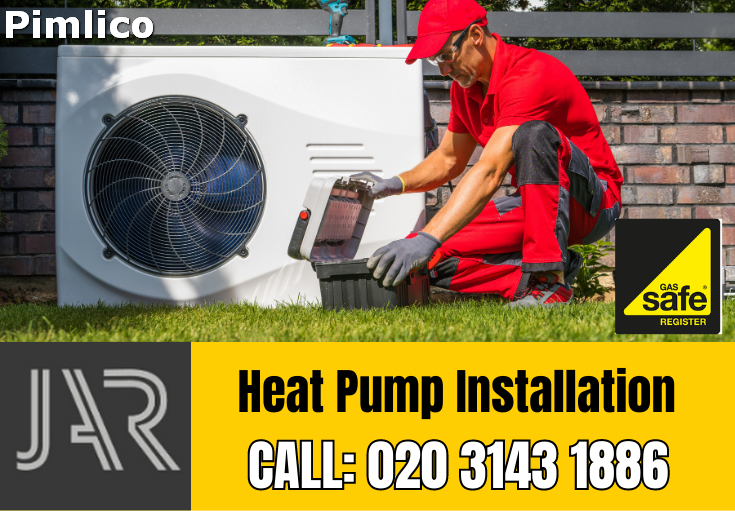 heat pump installation Pimlico