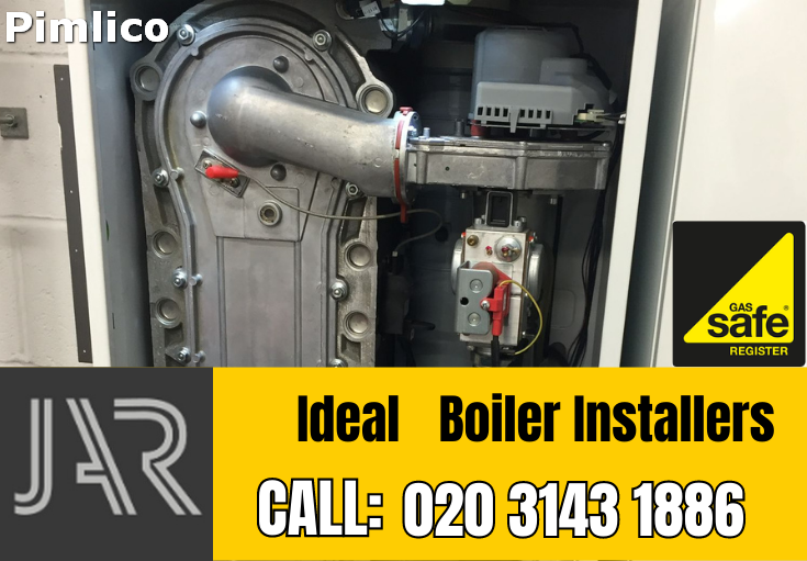 Ideal boiler installation Pimlico